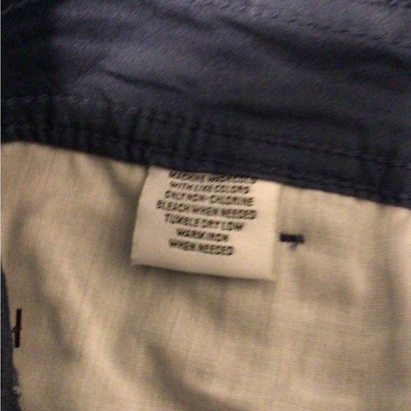 Macy’s Style and co. NWT 8 blue Capri tummy control  Capri pants - Picture 3 of 9